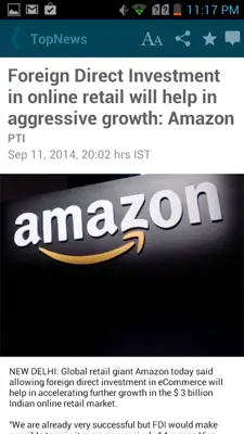 The Economic Times android App screenshot 7