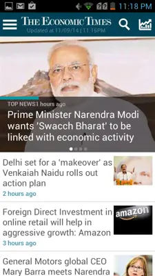 The Economic Times android App screenshot 8